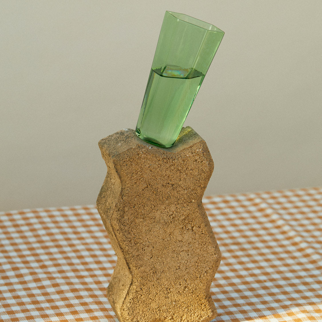 Chpccta Nini Bevanda |Green Glass Water Cup